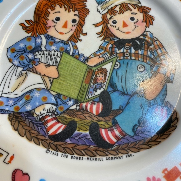 Oneida vintage Raggedy Ann and Andy plate and cup. - Picture 5 of 7
